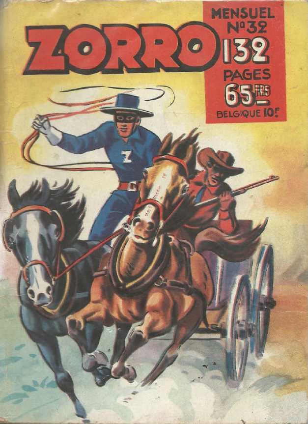 Scan de la Couverture Zorro n 32